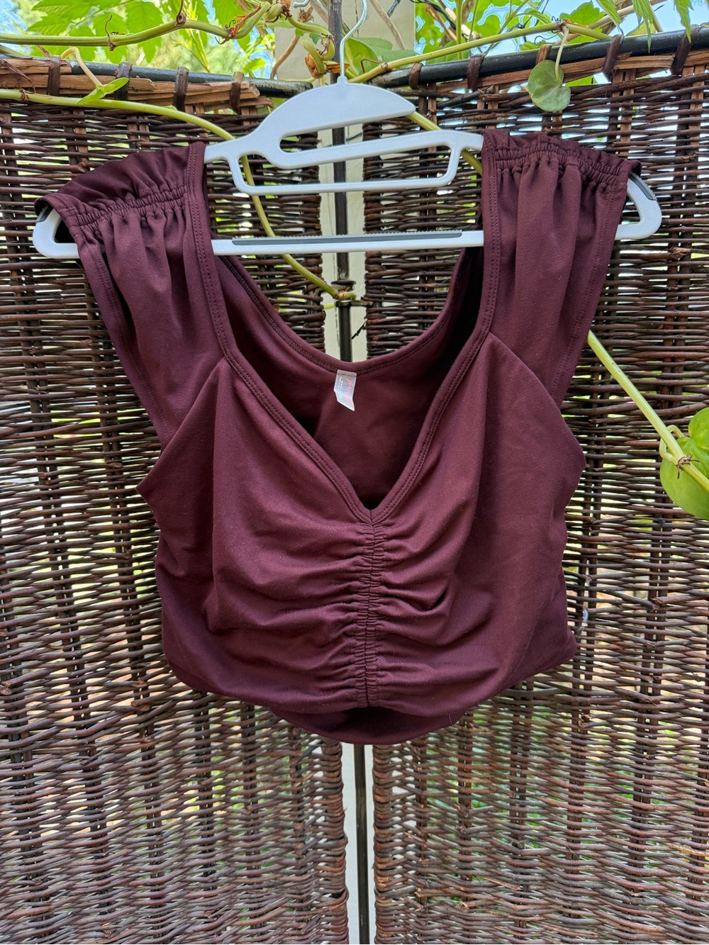 Free People Movement Breathe Deeper Crop - Size Large